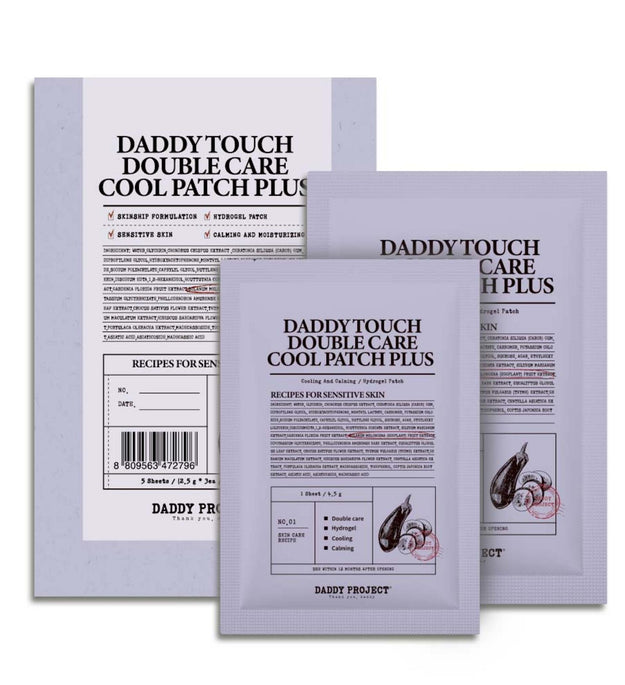 Daddy Project Daddy Touch Double Care Patch Rafraîchissant Antipyrétique Plus 2,5g 3p + 4,5g 2p