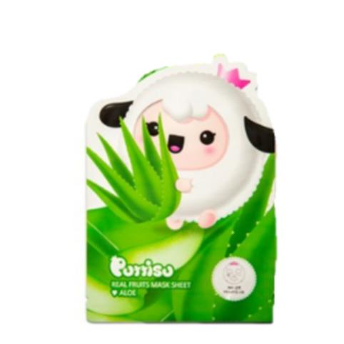 Petitche Kids - Paquet de feuilles de masques à l'aloe vera et aux vrais fruits