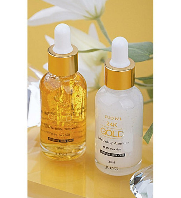 ZUOWL 24K Gold Intensive Skin Care Women's Cosmetics Set of 8
