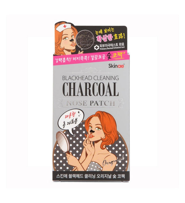 Skinae Blackhead Cleaning Pack de nez au charbon de bois original grande capacité
