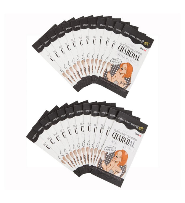 Skinae Blackhead Cleaning Pack de nez au charbon de bois original grande capacité