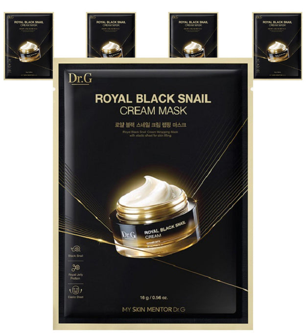 Mascarilla en crema con caracol negro real del Dr.G