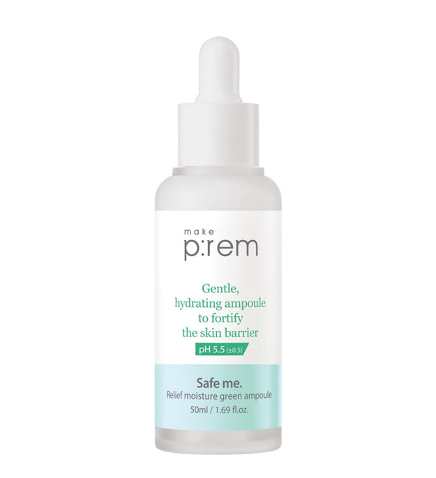 Make Prem Safe Me Relief Moisture Green Ampoule