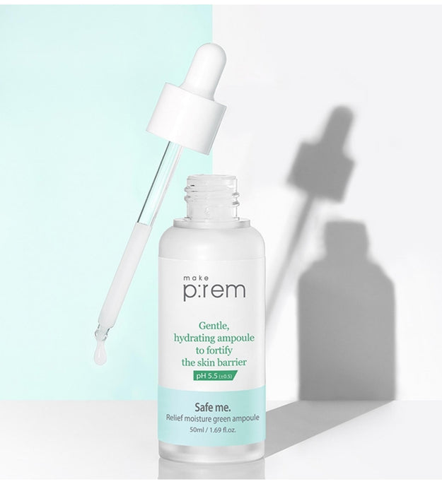 Make Prem Safe Me Relief Moisture Green Ampoule