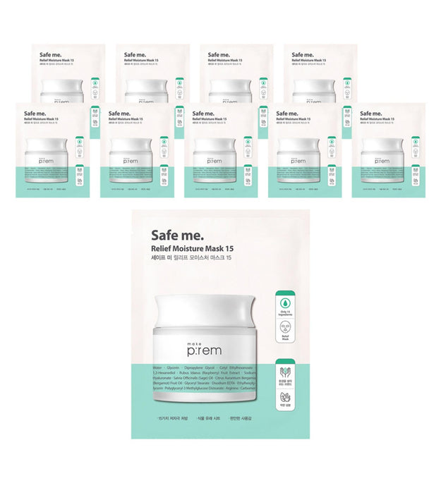 Makeprem Safe Me Relief Feuchtigkeitsmaske 15, 25 ml