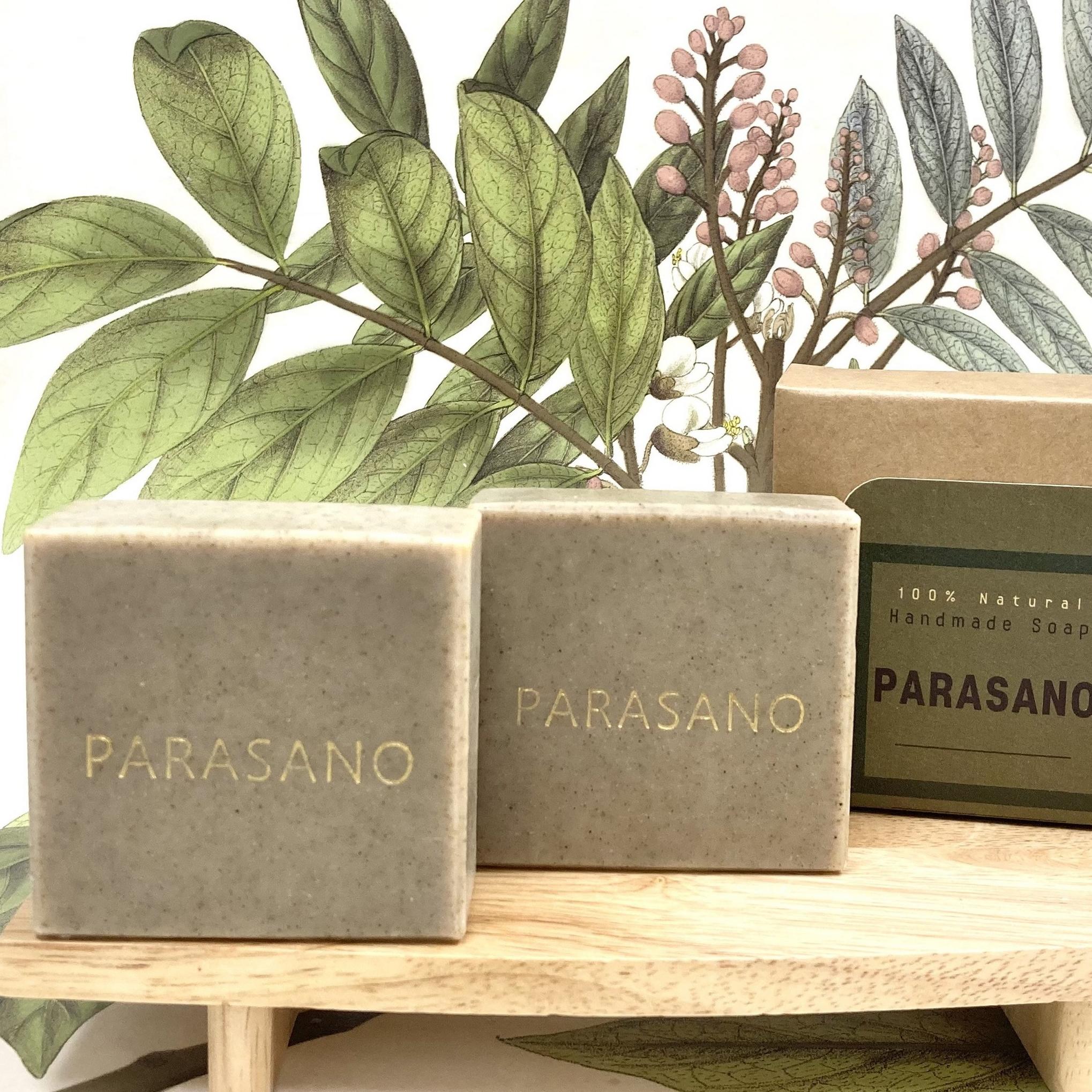 Мыло Parasano Aged NO4 Eoseongcho Soap/Rich Bubble Acne Blackhead Care Sebum Care