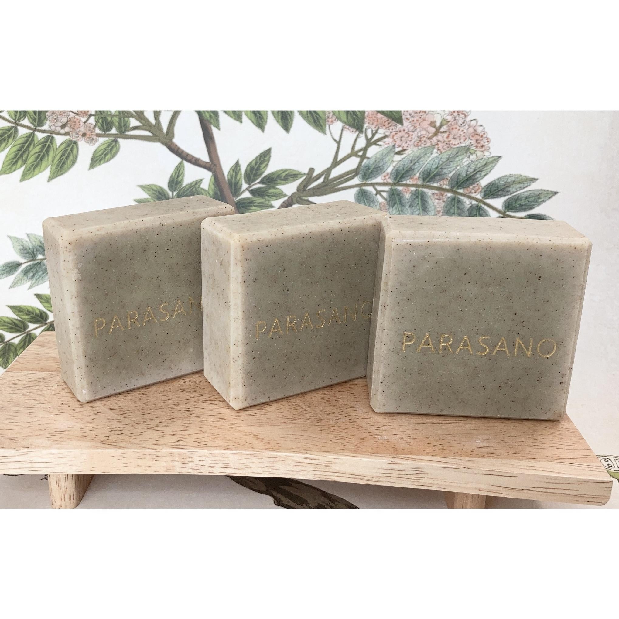 Мыло Parasano Aged NO4 Eoseongcho Soap/Rich Bubble Acne Blackhead Care Sebum Care