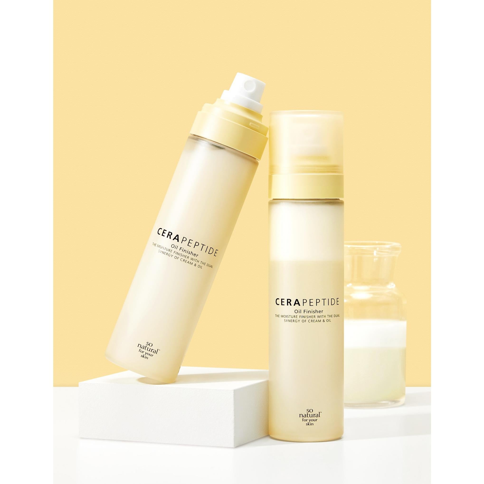 So Natural Сыворотка с пептидами и маслом для завершения ухода в виде миста