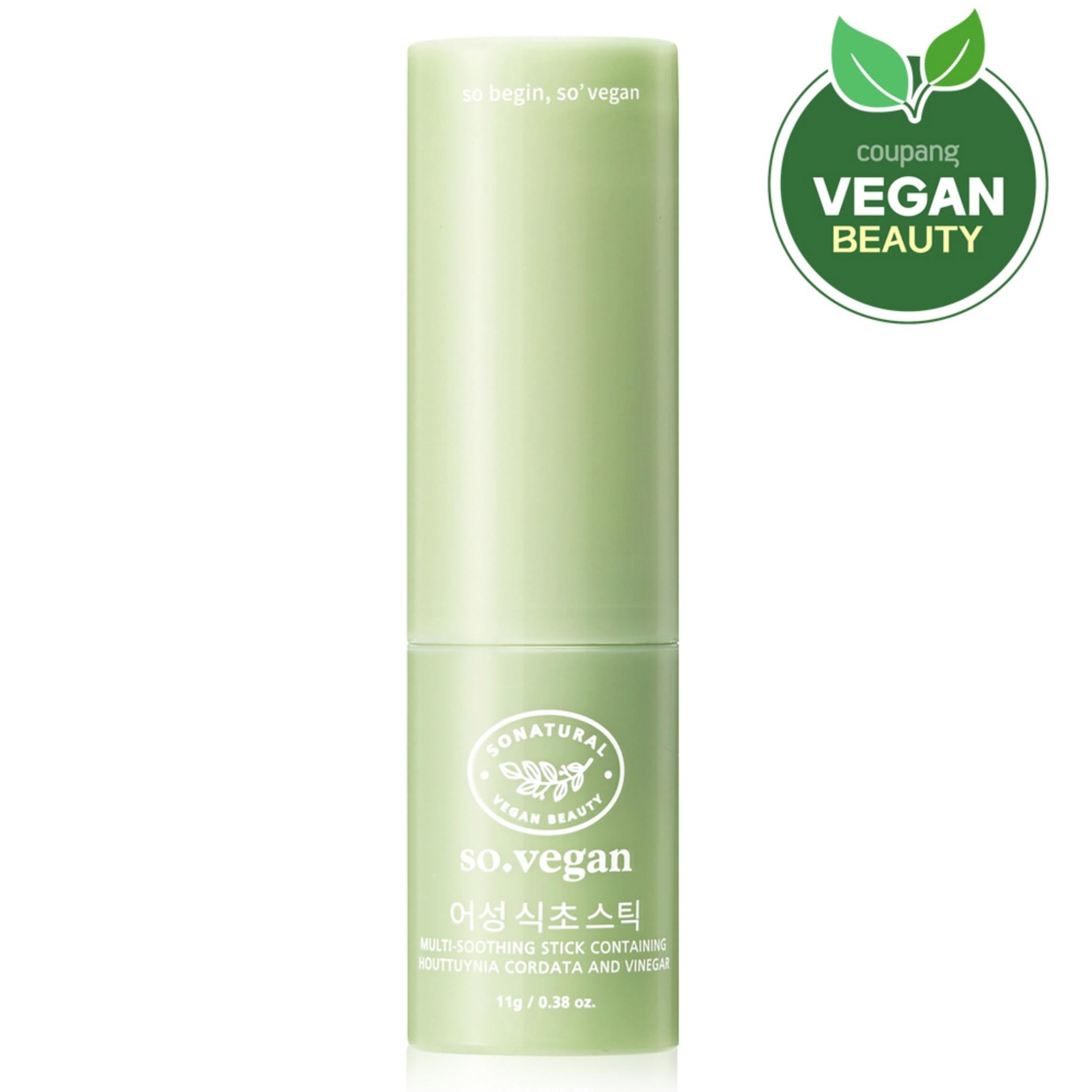 So Natural So Vegan Heart Leaf Vinegar Multi Calming Stick 11g