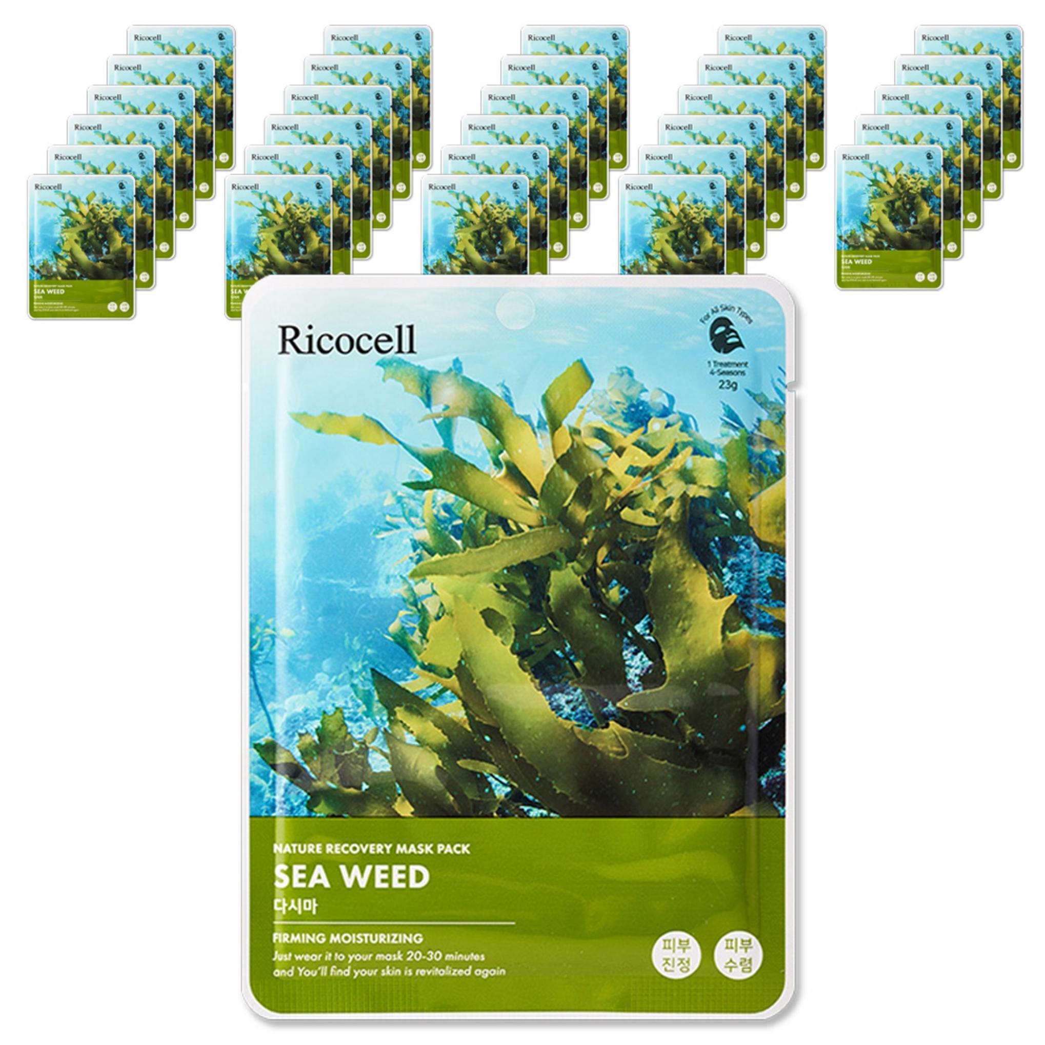 Mascarilla de recuperación natural Lycocell con algas marinas, 23 g