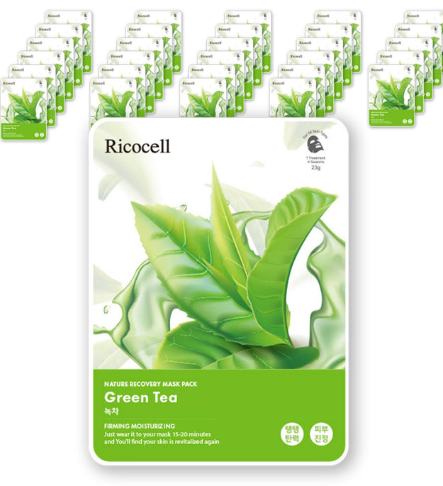 Masque Nature Recovery Lycocell Thé Vert 23g