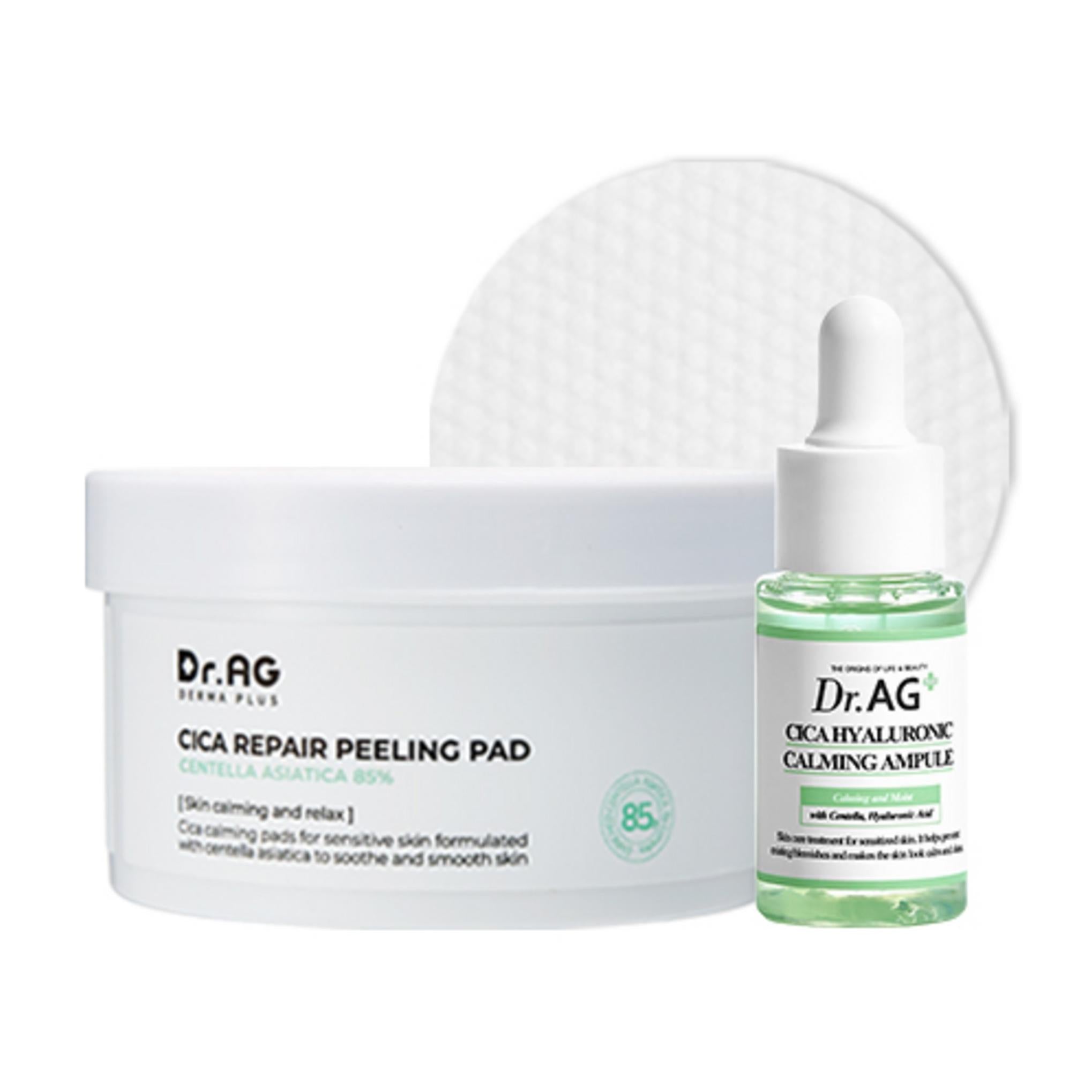 Dr.Age Cica Pad Esfoliante Riparatore 40 pz + Siero Cica 25 ml