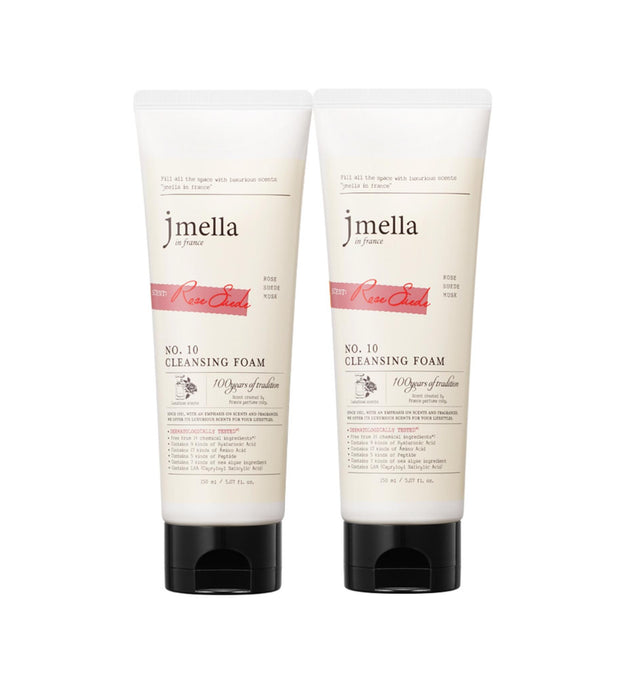 J Mela in Francia Schiuma detergente in pelle scamosciata rosa firmata