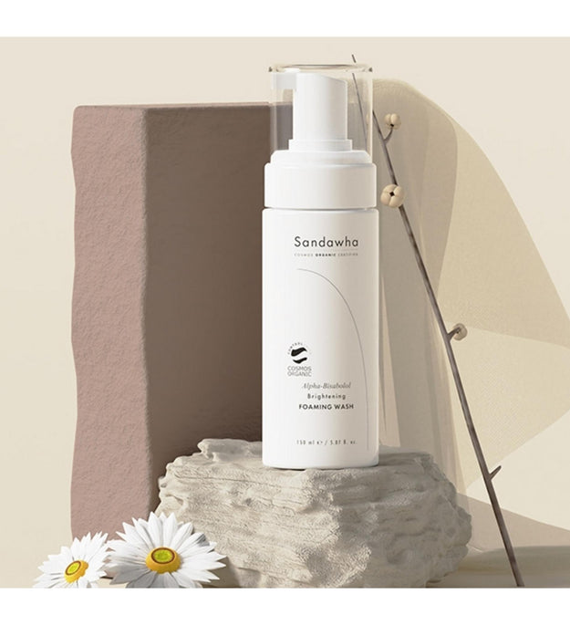 Sandahwa Alpha Bisabolol Brightening Foaming Wash