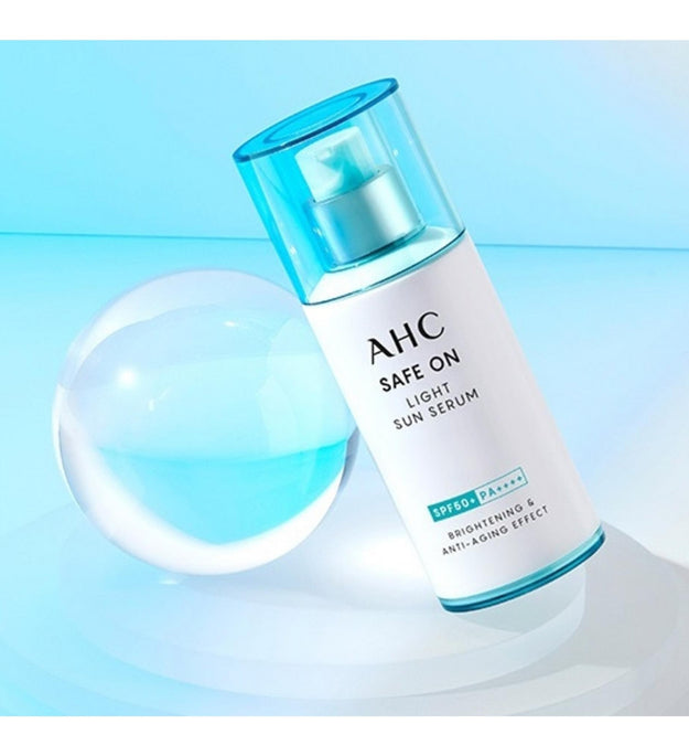 AHC セーフオン ライト サン セラム SPF50+ PA++++ 40ml + エッセンス サン クリーム SPF50+ PA++++ 20ml セット