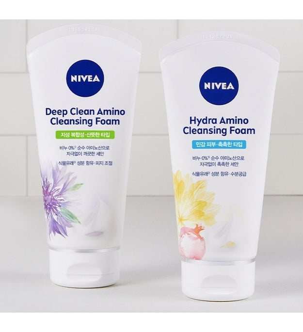 Mousse nettoyante Nivea Hydra Amino