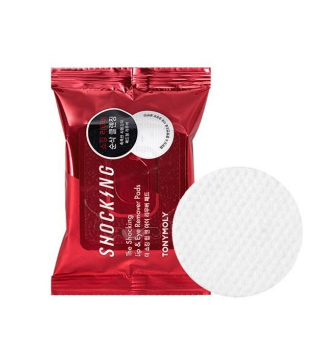 TONY MOLY The Shocking Lip & Eye Remover Pad