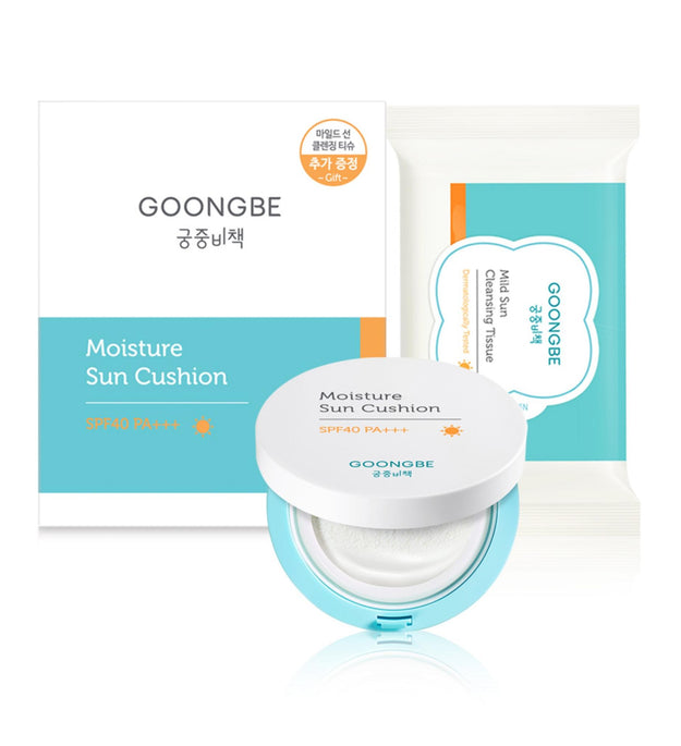 Goongsecret Nem Güneş Yastığı SPF 40 PA+++ Orijinal 14g + Hafif Güneş Temizleme Kağıdı