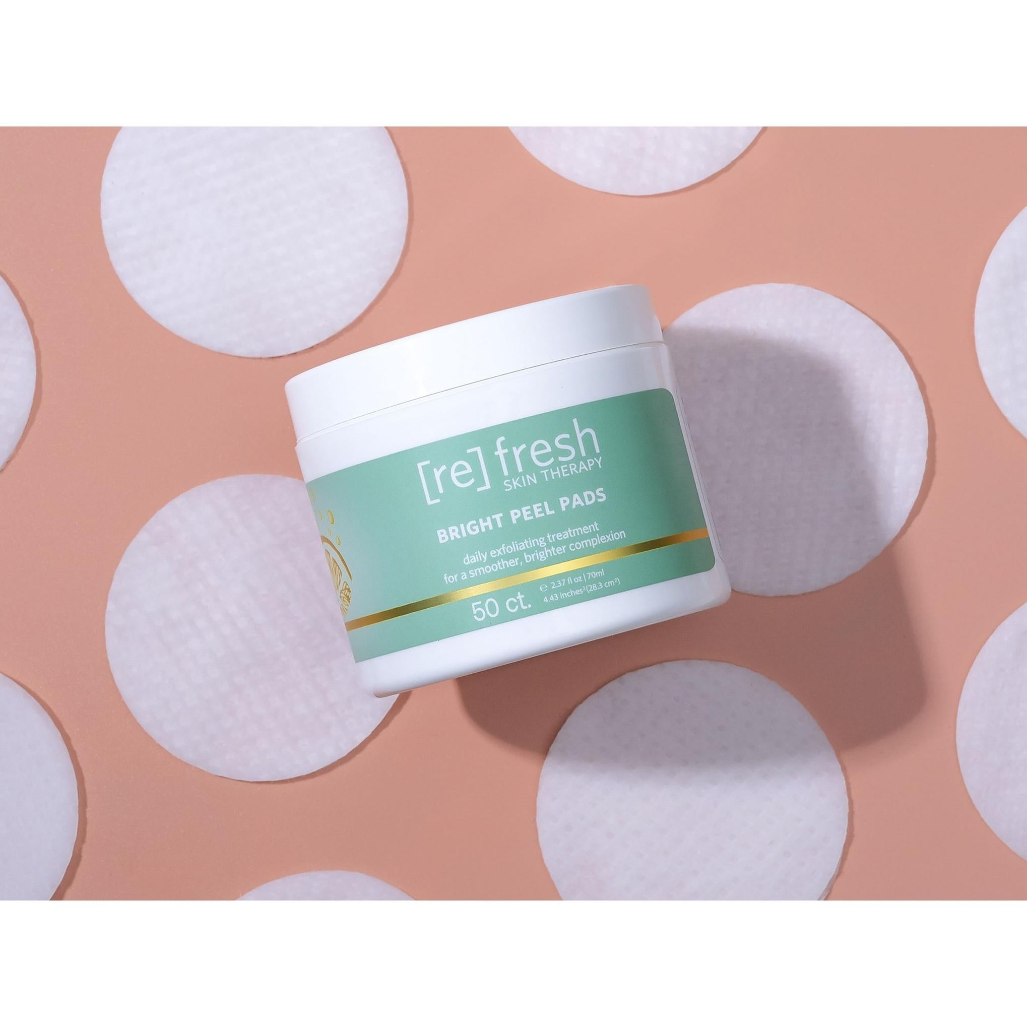 Освежающие терапевтические пилинговые салфетки для сияния кожи