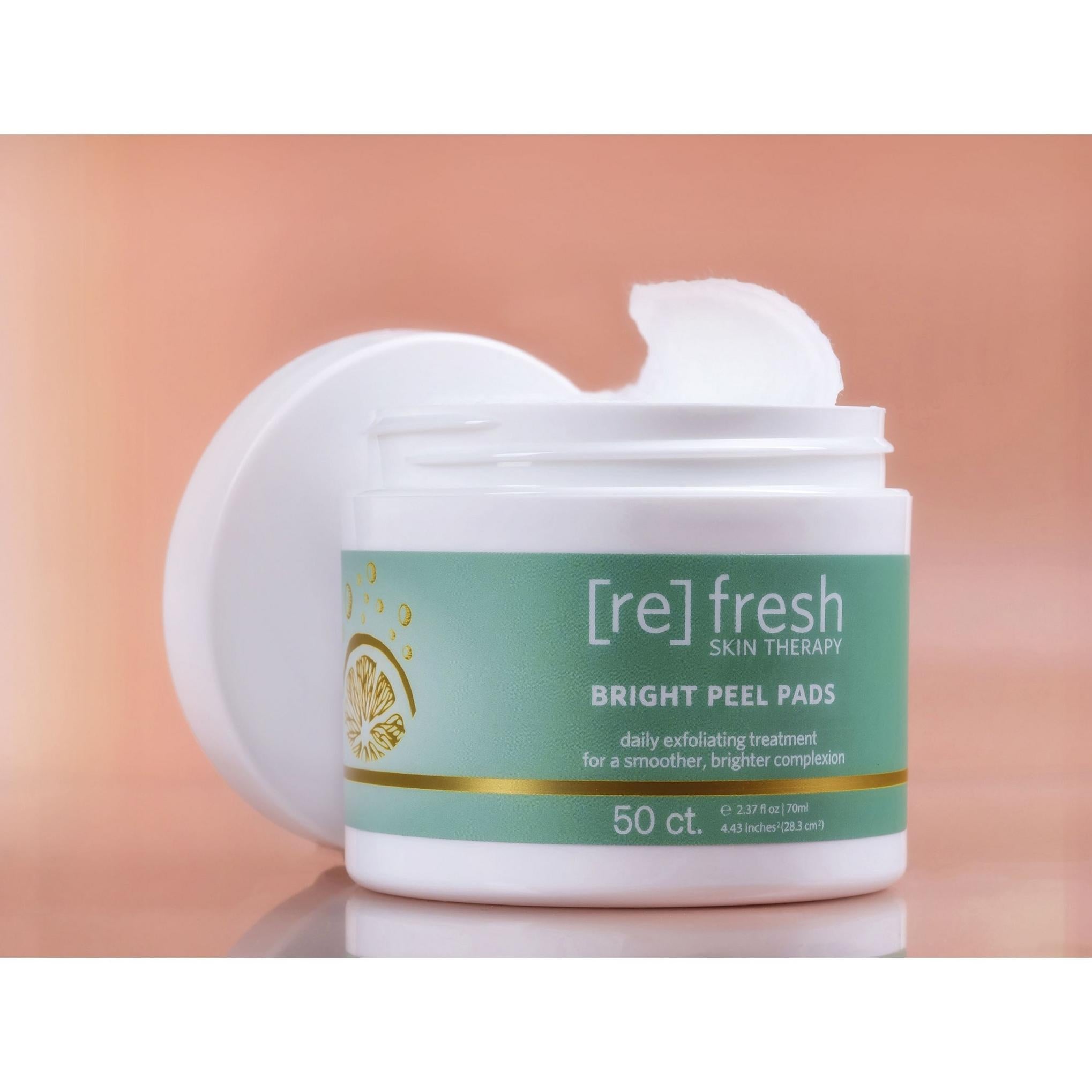 Освежающие терапевтические пилинговые салфетки для сияния кожи