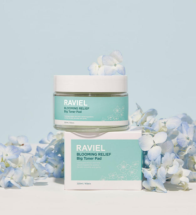 Raviel Blooming Relief Big Toner Pad 220ml