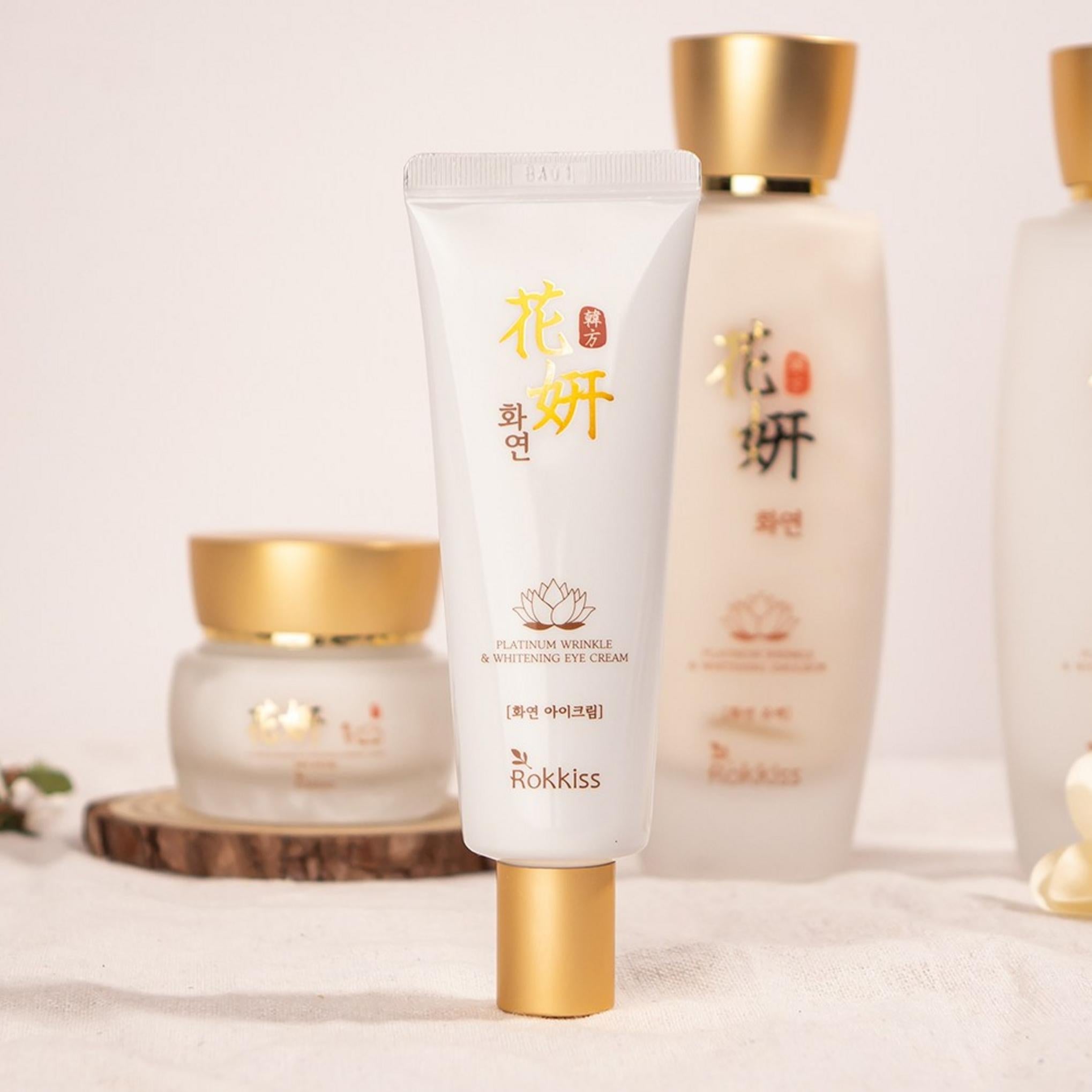 Rocky's Hwayeon Herbal Basic Cosmetics 4 Types + Shopping Bag