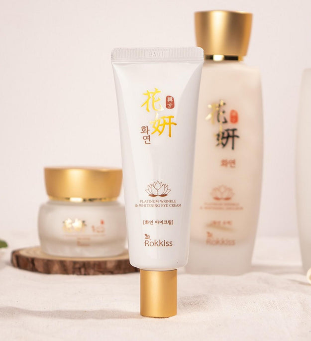 Rocky's Hwayeon Herbal Basic Cosmetics 4 Types + Shopping Bag