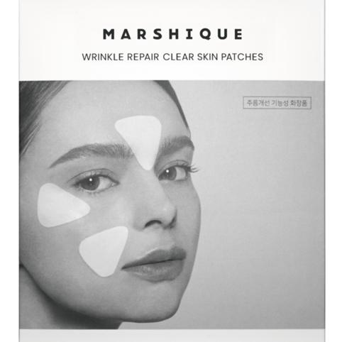 Marchique Reparación de arrugas Glabella Parche transparente Funcionalidad de mejora de arrugas