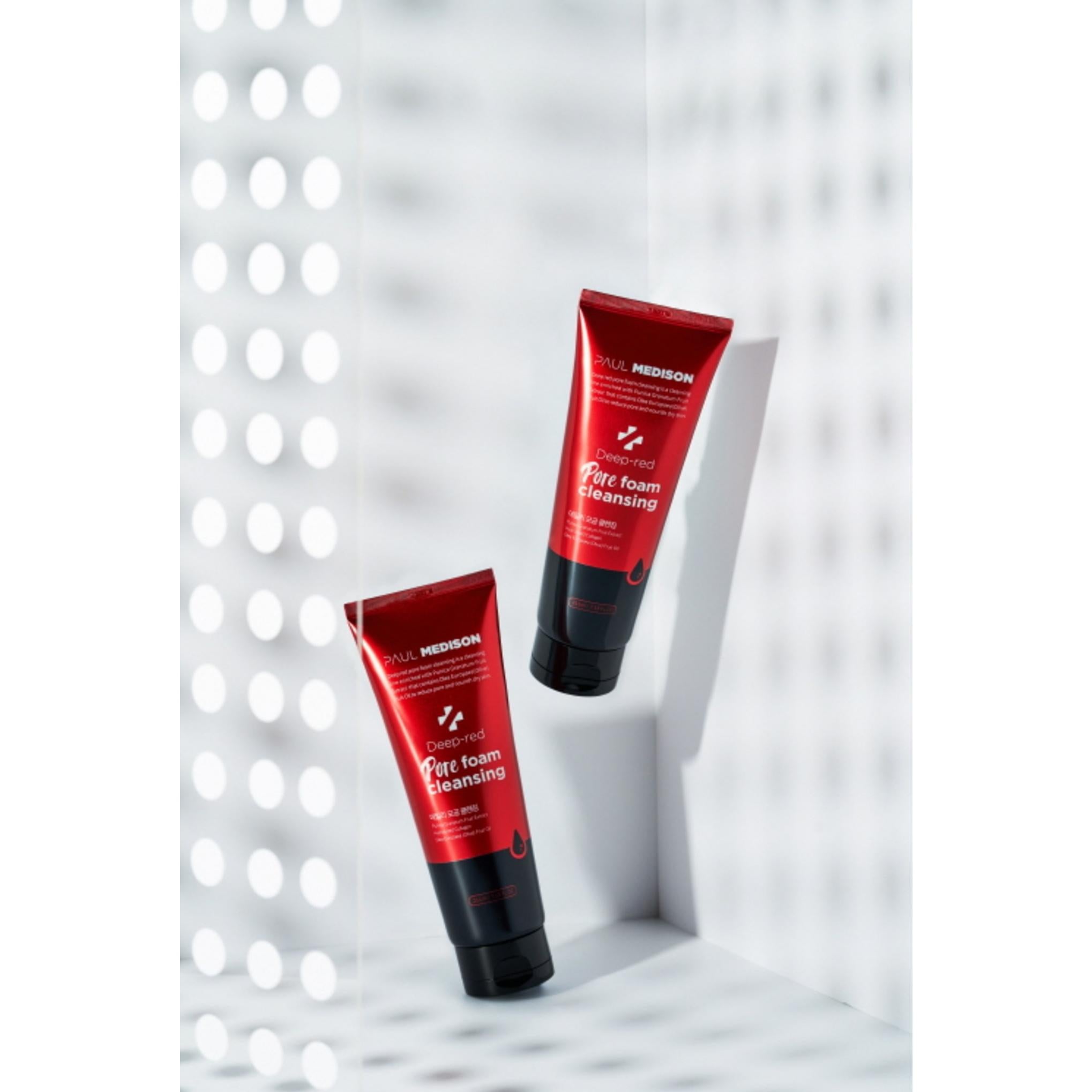 ポール メディソン マイクロ ホイップ ディープ レッド ポア フォーム クレンジング 211ml