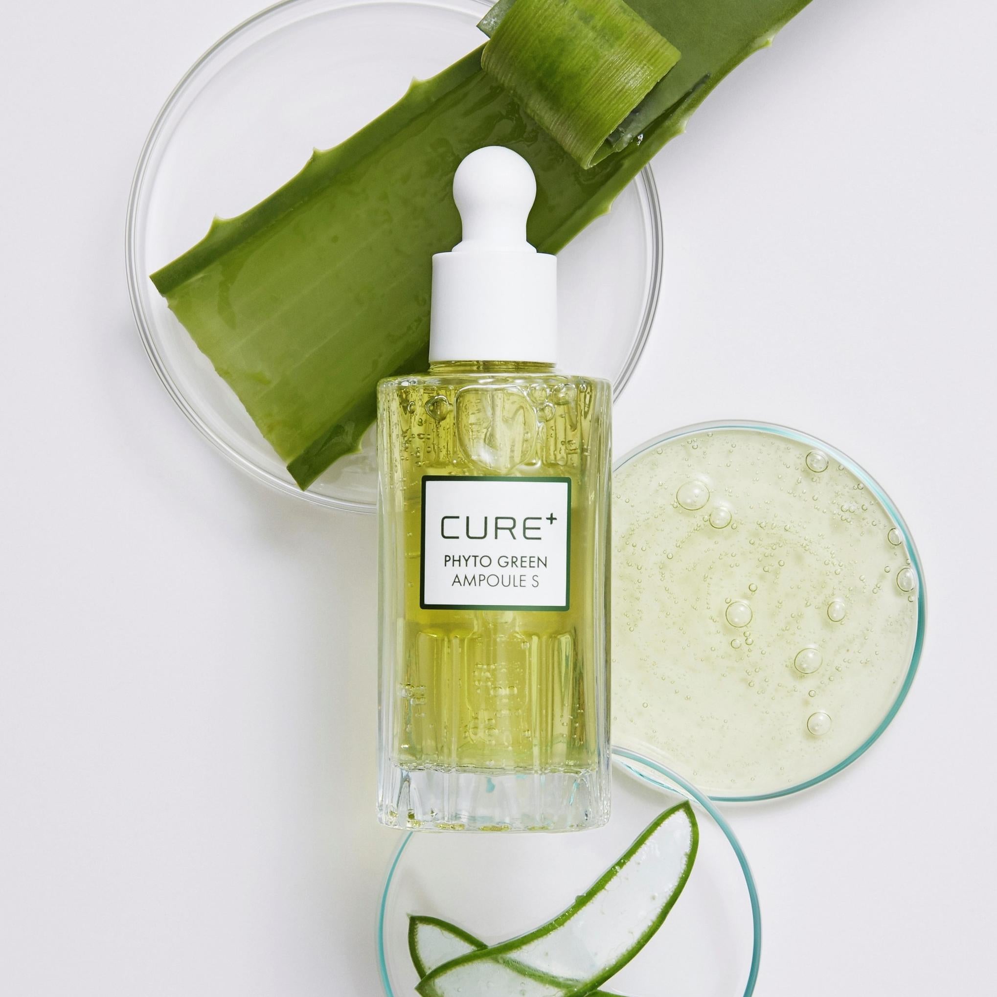 キム・ジョンムン アロエ ラセンス ロー キュア フィト グリーン アンプル S 50ml x 2本 + アンチエイジング クリーム S 30g セット
