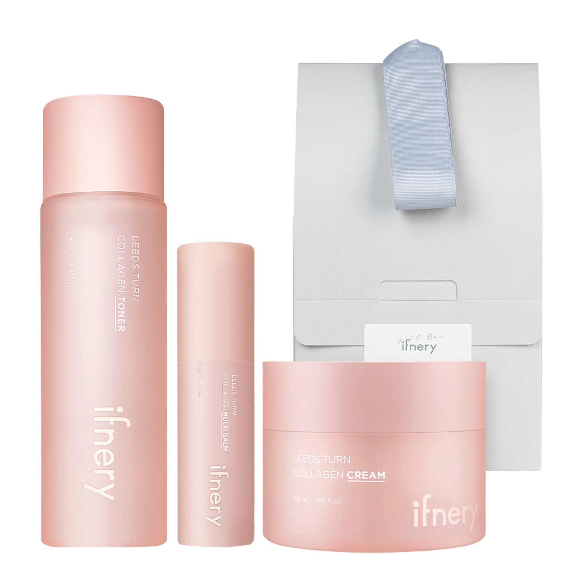 Ifnery Collagène Soins de la Peau 3 Coffret