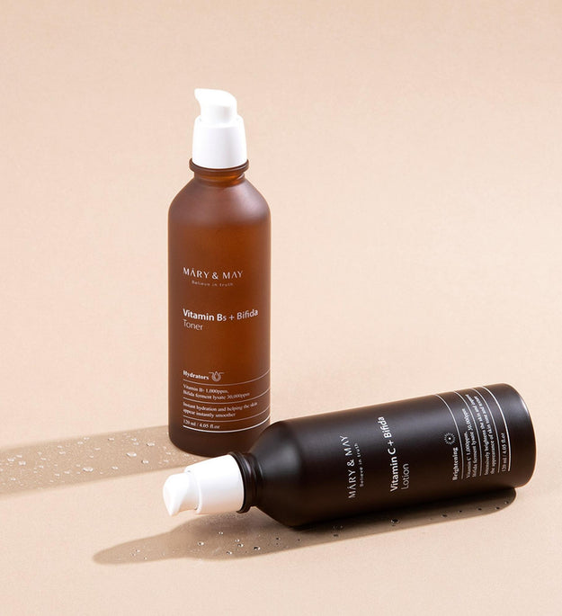 Marienmay Vitamin B5 Bifida Toner + Vitamin C Bifida Lotion
