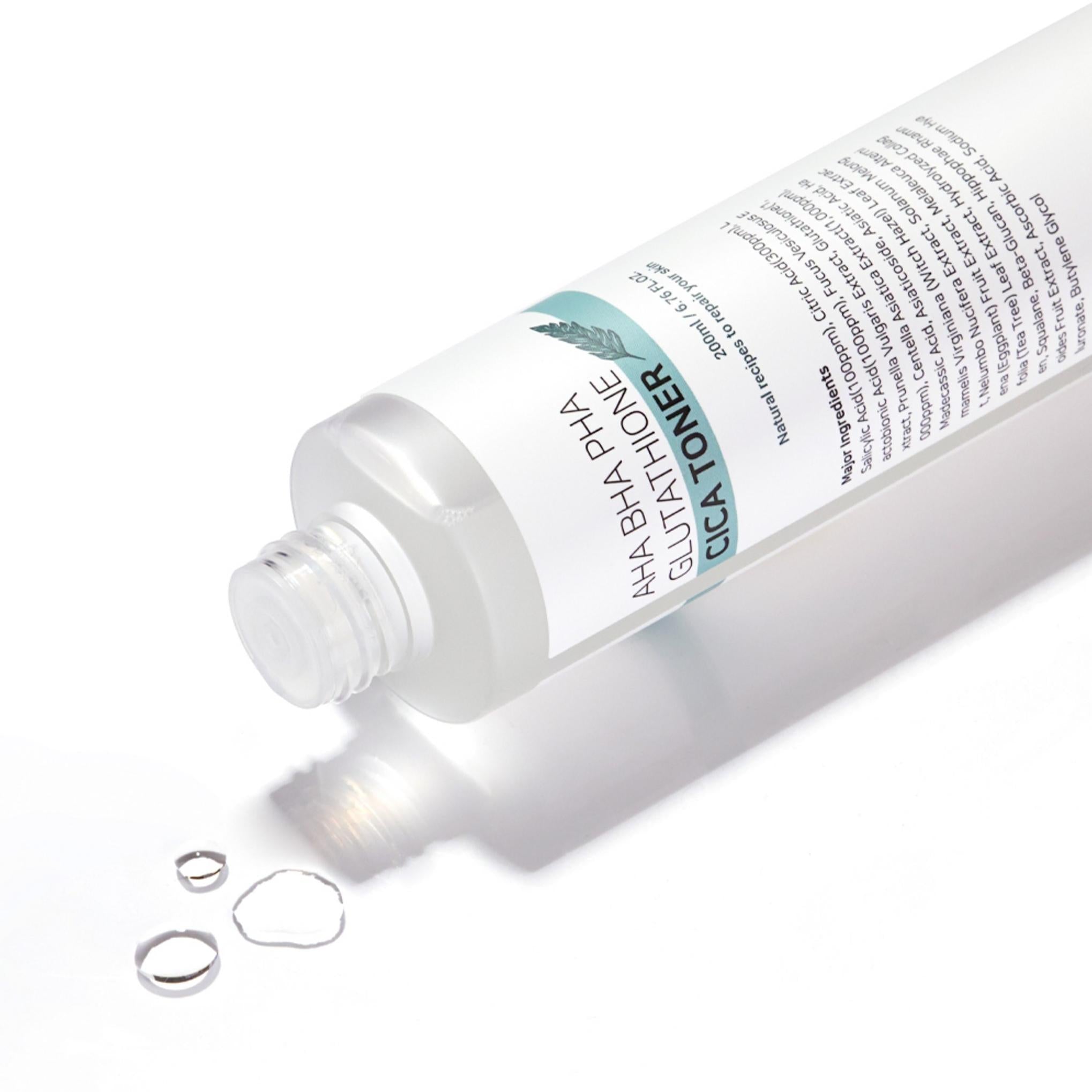 ApleB Tonico AHA BHA PHA Glutatione Cica