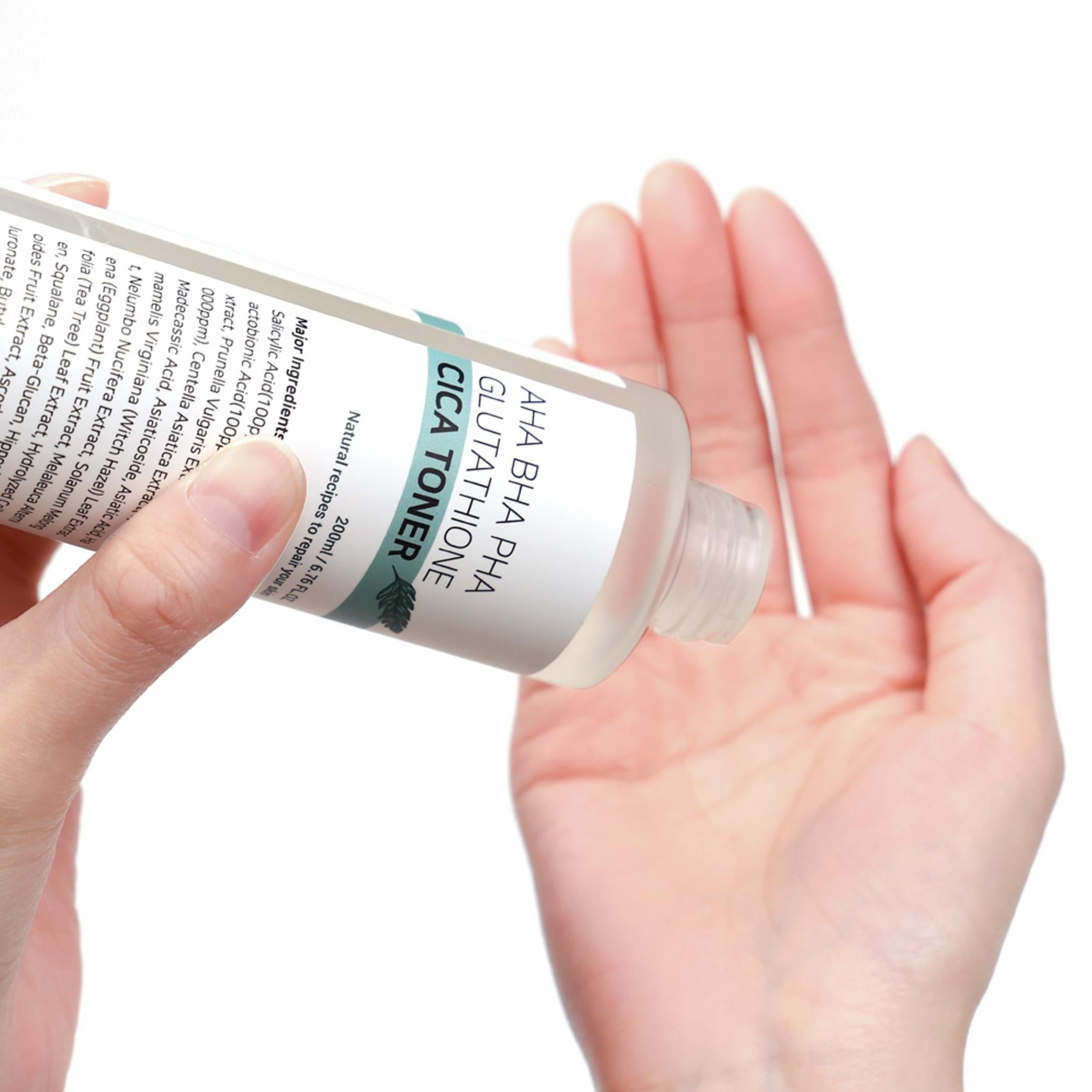 ApleB Tonico AHA BHA PHA Glutatione Cica