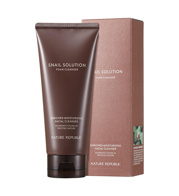 NATURE REPUBLIC Snail Solution Foam Cleanser