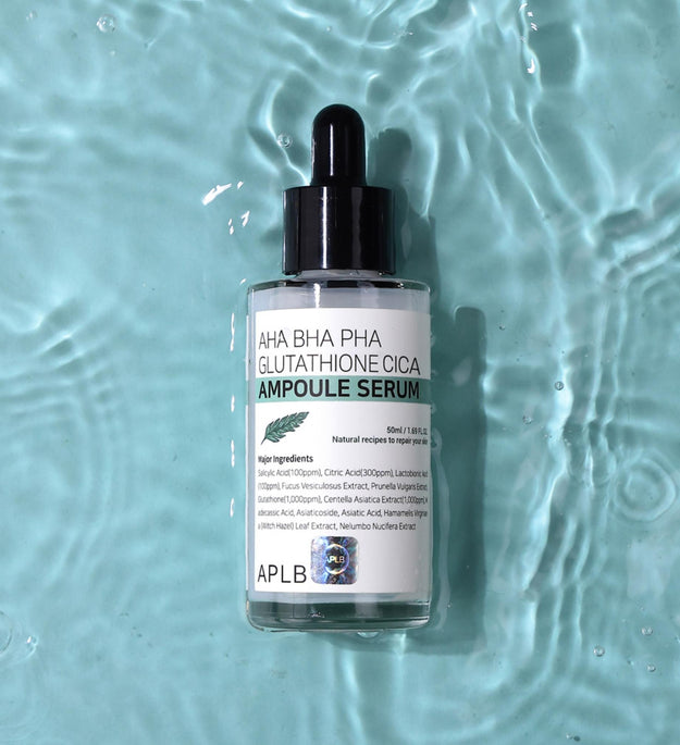 ApleB AHA BHA PHA Glutathione Cica Ampoule Serum