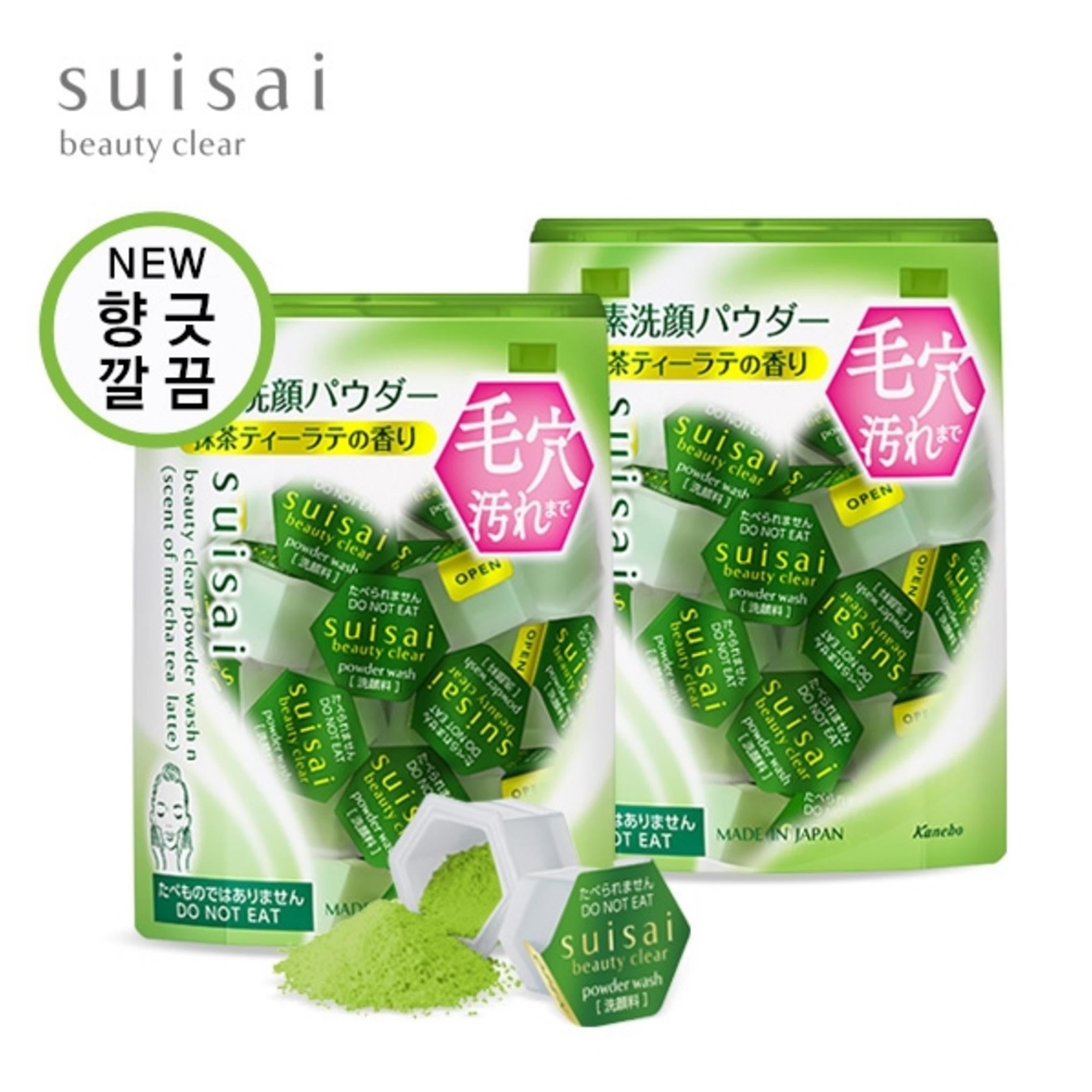 Suisai Poudre Nettoyante Beauté Claire N Parfum Latte au Thé Matcha