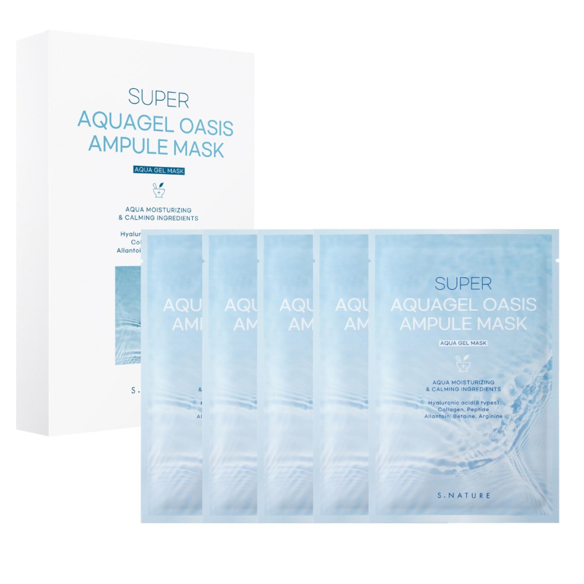 Snature Super Aqua Gel Oasis Ампульная маска-пакет 30 мл
