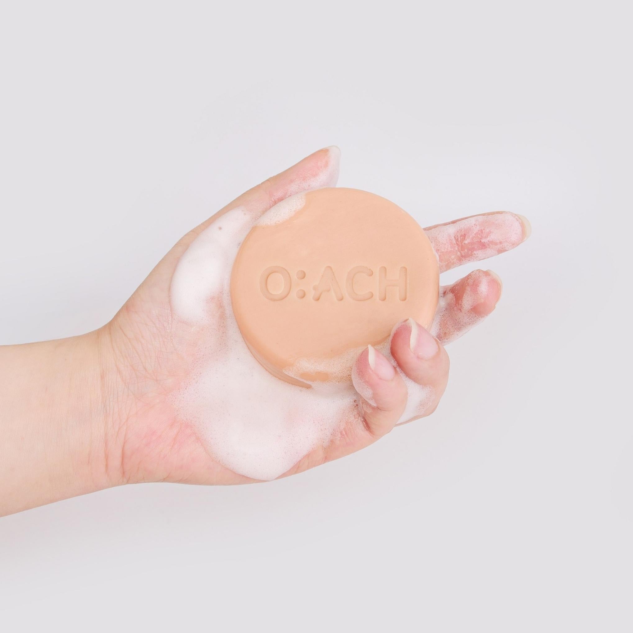 Натуральное высококачественное мыло для умывания лица с чайным деревом и эосонгчо от прыщей OAch