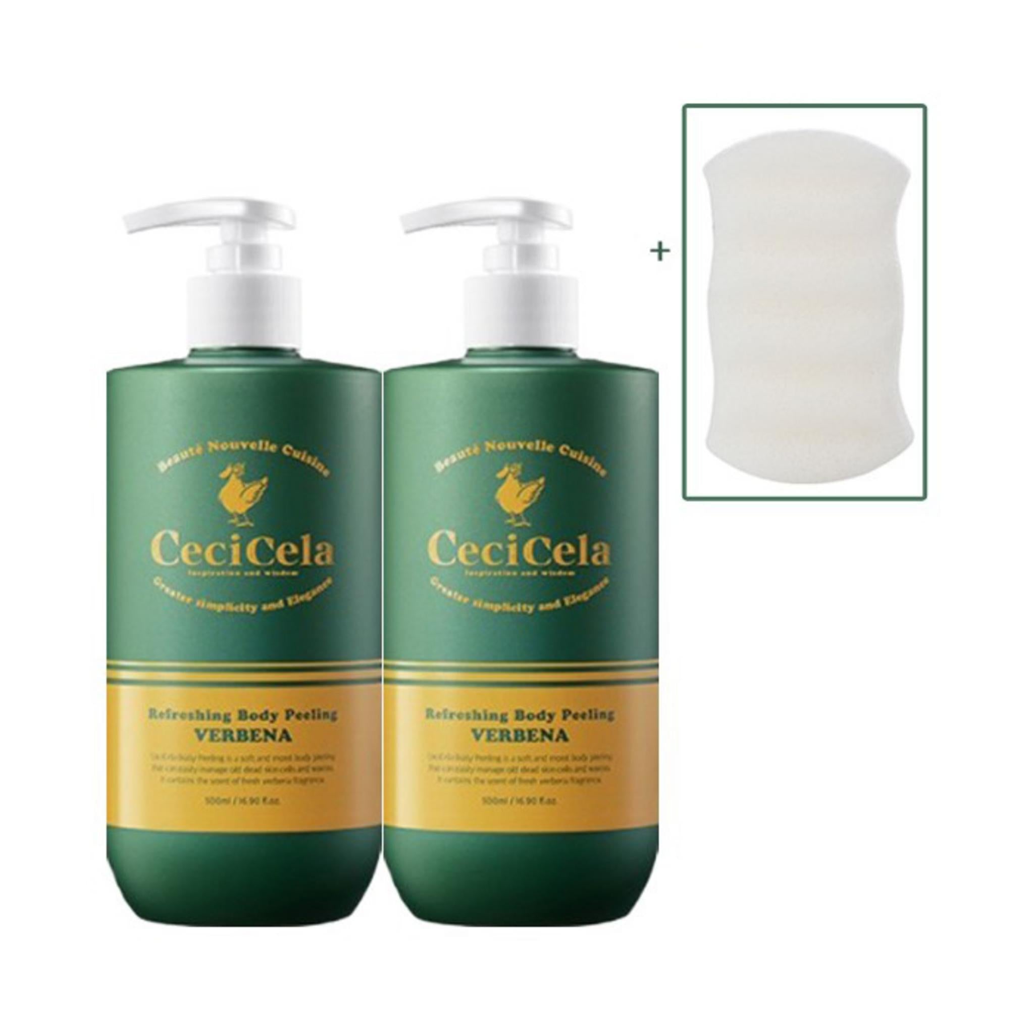 Ceci Cella Vücut Peeling Jeli 500ml 2 adet + Konjac [Large] Beyaz
