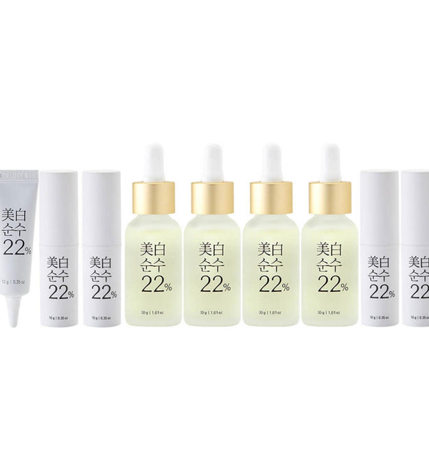 Ampoule blanchissante Whitening Pure 22% + Baume multi-bâton vitaminé