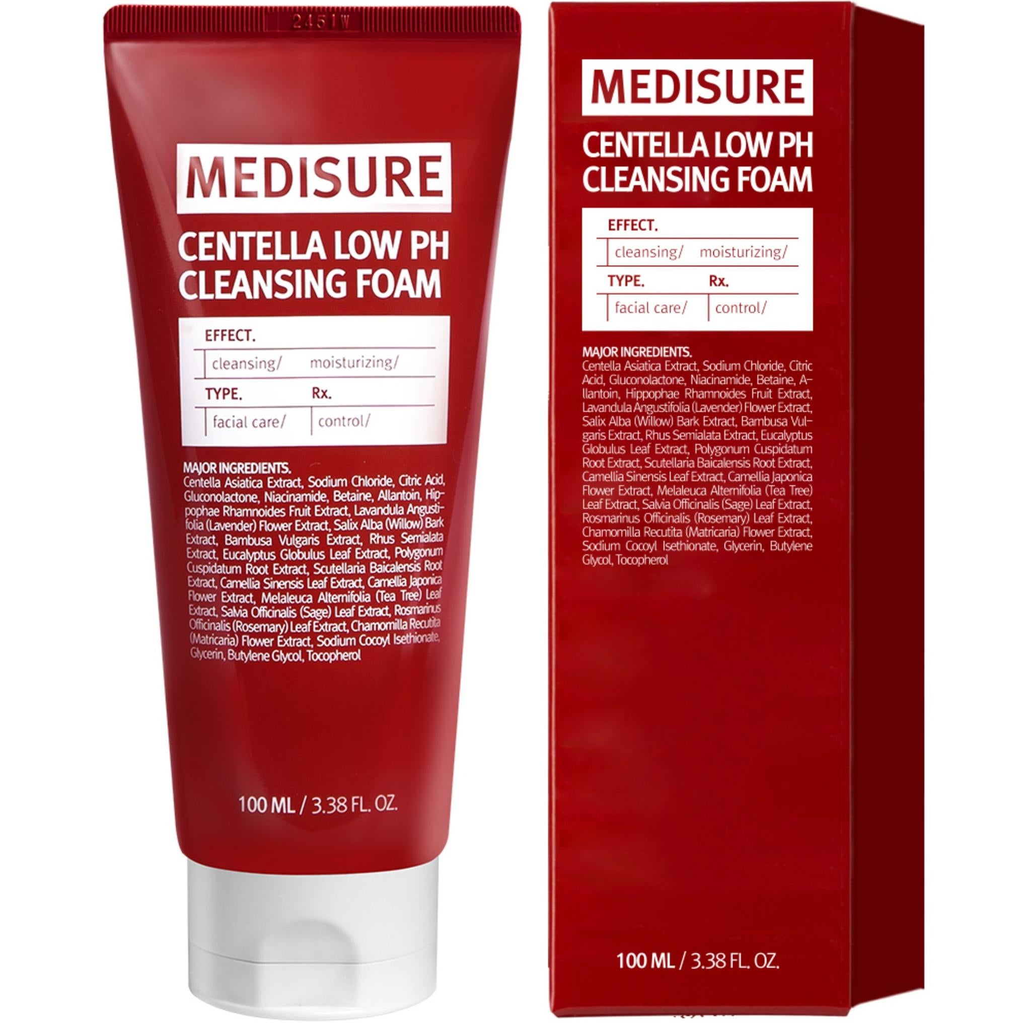 رغوة تنظيف حمضية ضعيفة من Medisure Centella