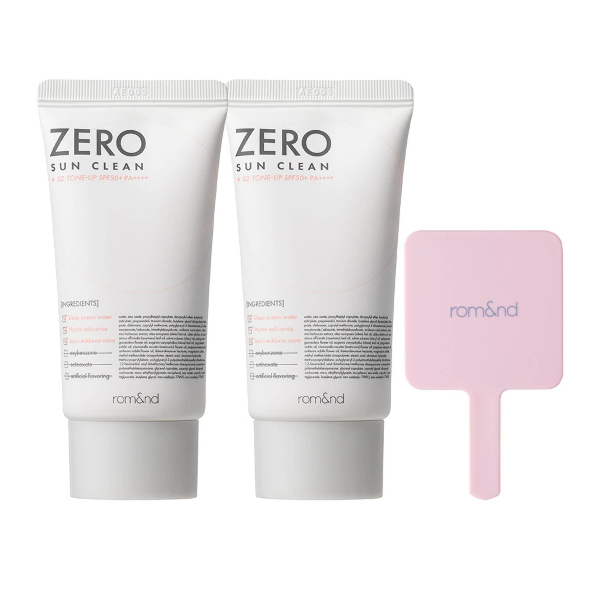 rom&nd zero sun clean tonifiant SPF50+ PA++++