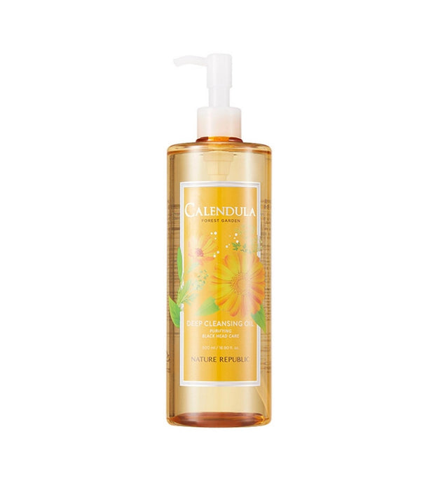 [Nature Republic] Huile nettoyante au calendula Forest Garden (grande capacité)