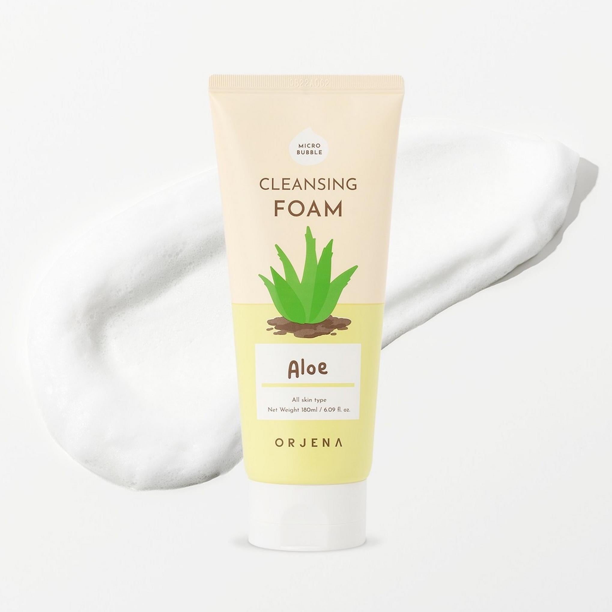 Espuma limpiadora Smile Day Aloe de Orjena