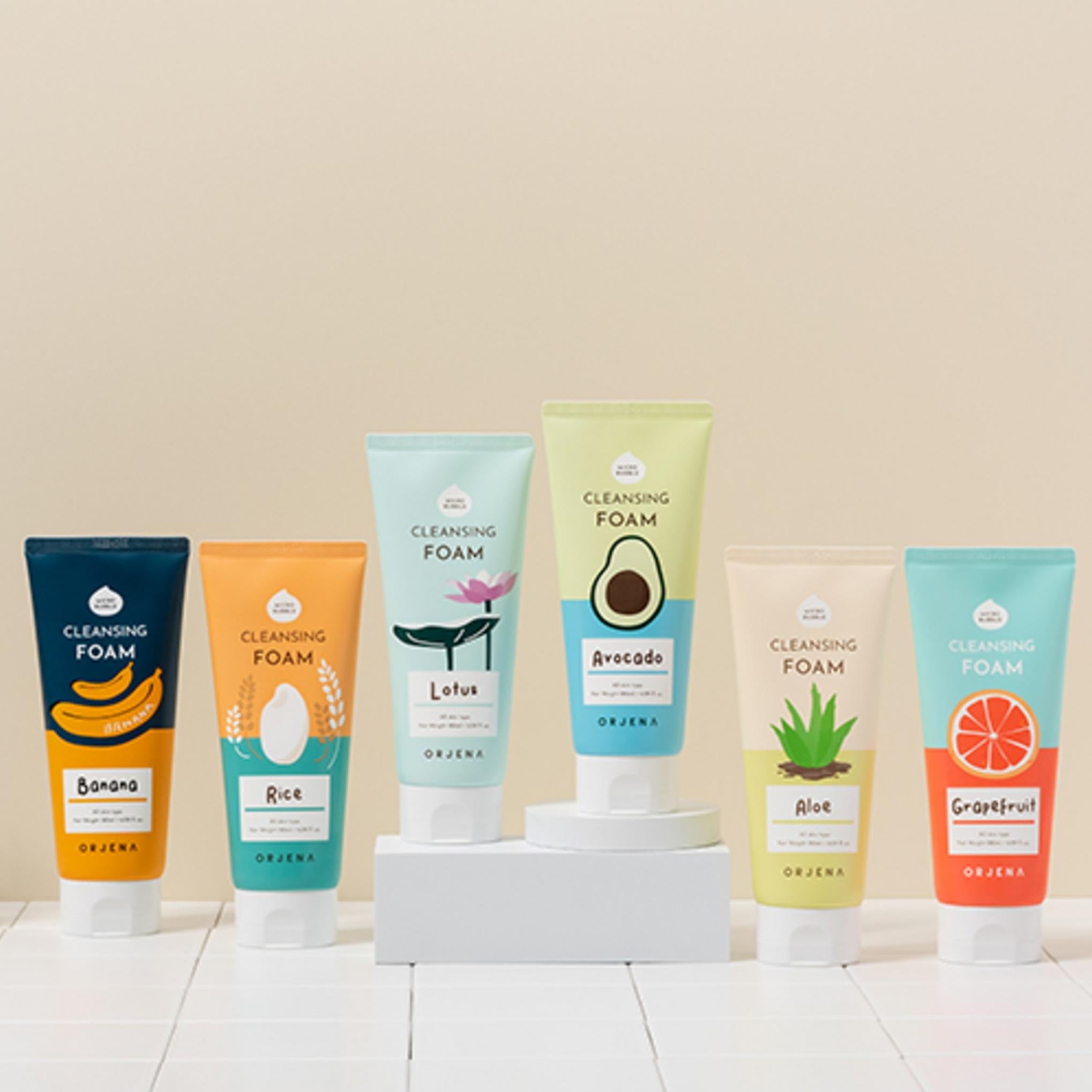 Espuma limpiadora Smile Day Aloe de Orjena