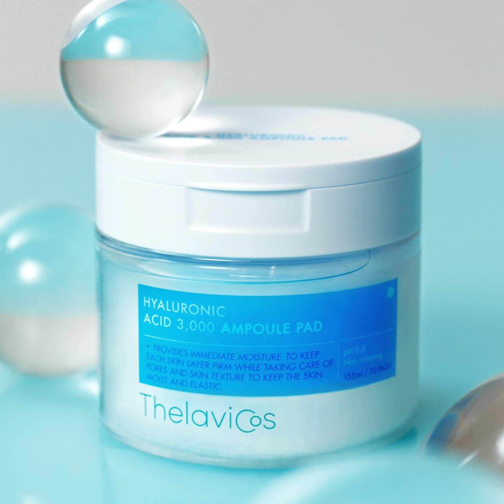 Almofadas Ampola Theravicos Ácido Hialurónico 3000 3un