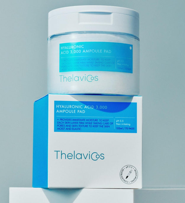 Theravicos Hyaluronic Acid 3000 Ampoule Pads 3ea