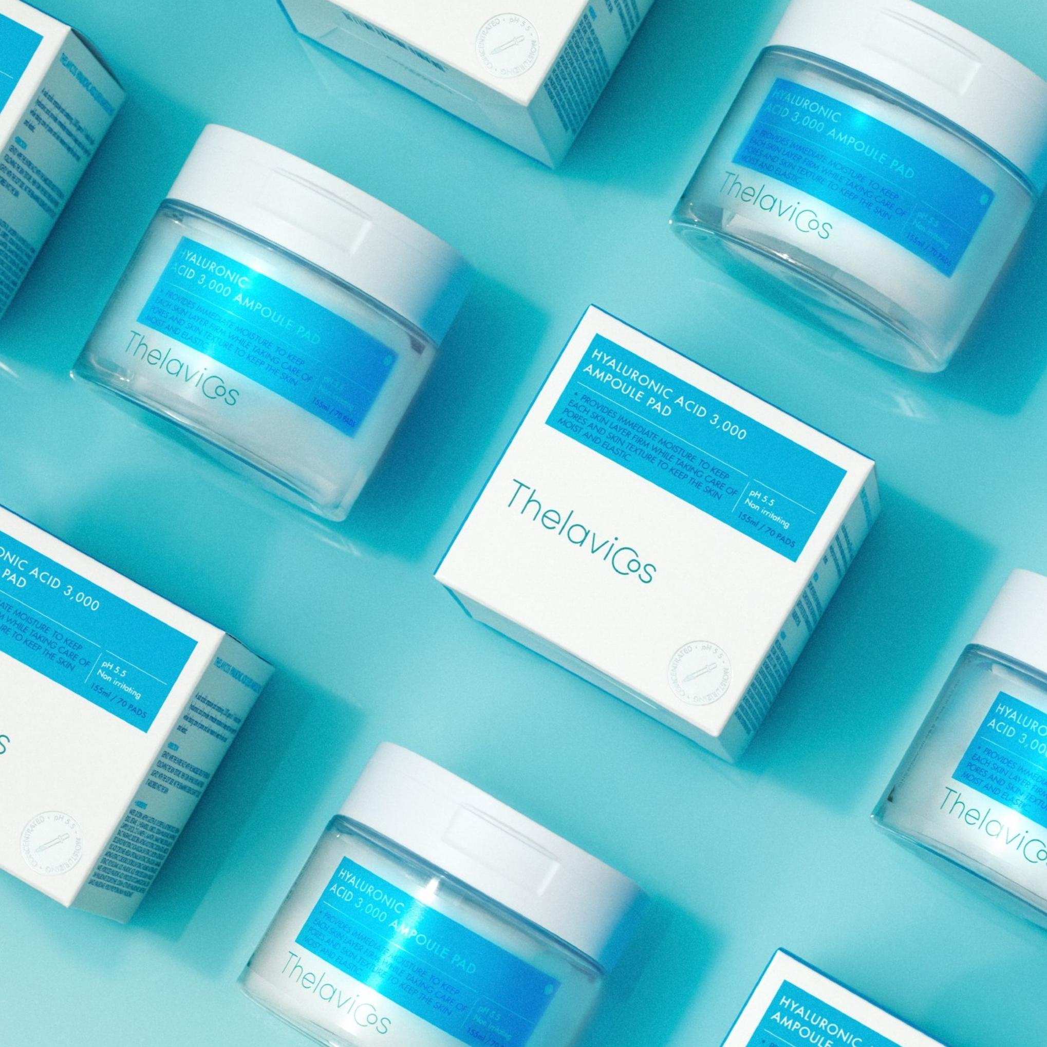 Almofadas Ampola Theravicos Ácido Hialurónico 3000 3un