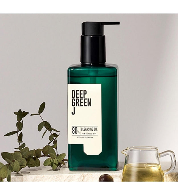 J-sup Deep Green J Vegan Perfect Cleansing Oil